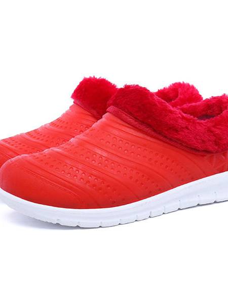 Botas Mujer Invierno mantener caliente Impermeable zapatos de algodón tobillo Botas
