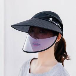 Gorras antivaho con visera anti-UV Sun Sombrero para mujer