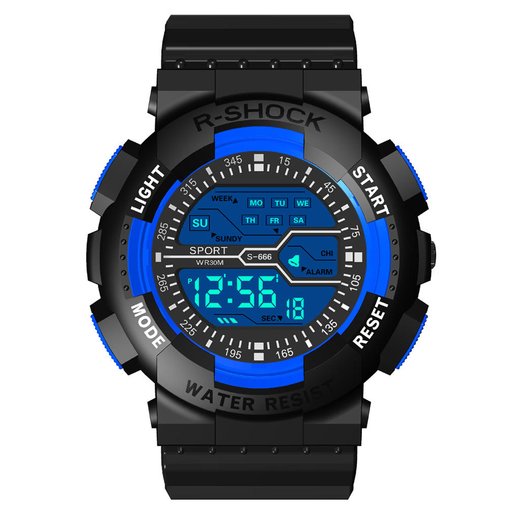 HONHX 82-666 Reloj digital de moda para hombre