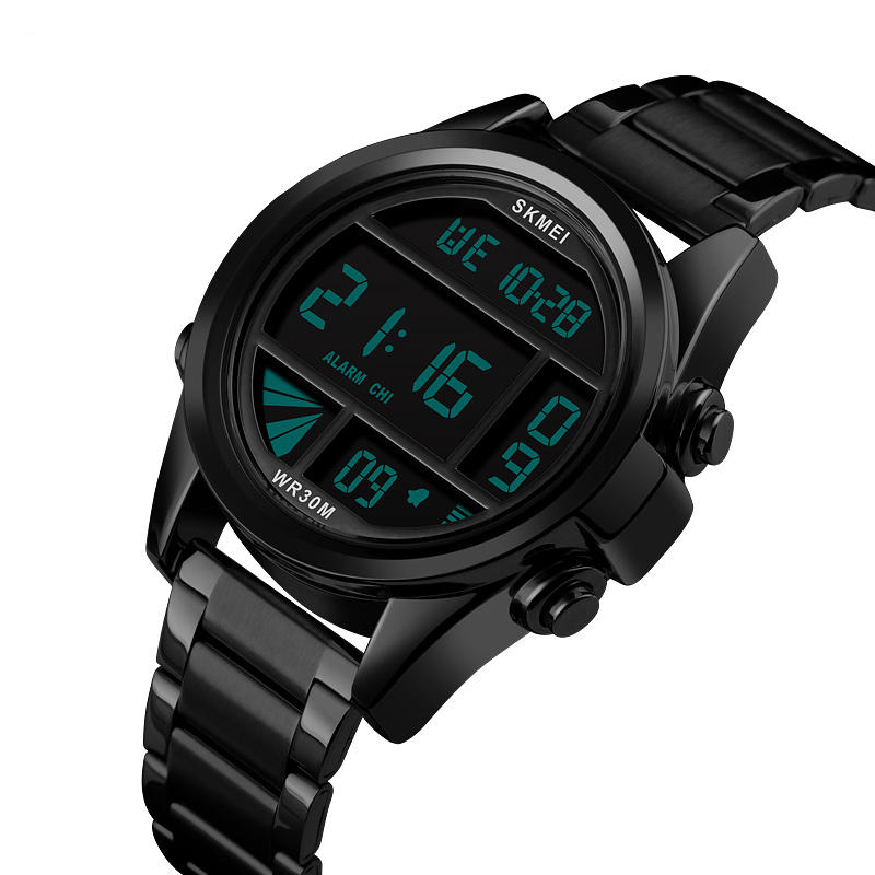 SKMEI 1448 Reloj de moda para hombre Reloj digital multifunción Impermeable Sport