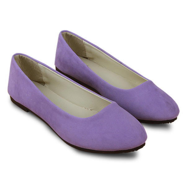 Tamaño de EE. UU. 5-11 Mujer Flats Casual Soft Cómodo Slip Toe Slip On Damas Mocasines Flats Shoes