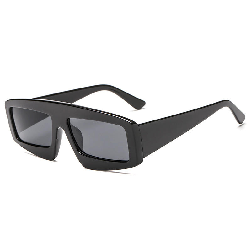Hombres anti-UV PC Lente Gafas Gafas de sol cuadradas irregulares