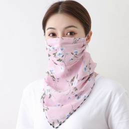 Impresión Cuello Bufanda de protección solar Mascara Transpirable Secado rápido al aire libre Montar Mascara
