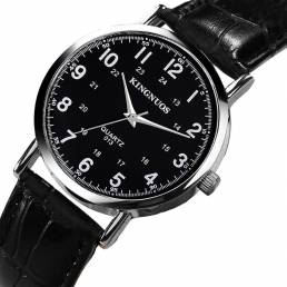Reloj de cuarzo KINGNUOS 013 estilo casual Reloj estilo de negocios