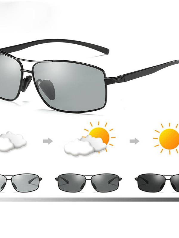 Gafas de sol fotocromáticas de alta calidad para hombre Mujer Gafas deportivas de conducción de camaleón polarizadas Ant