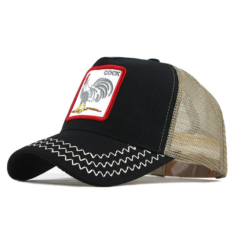 Pollo gorra de béisbol bordada moda Hip Hop Cap