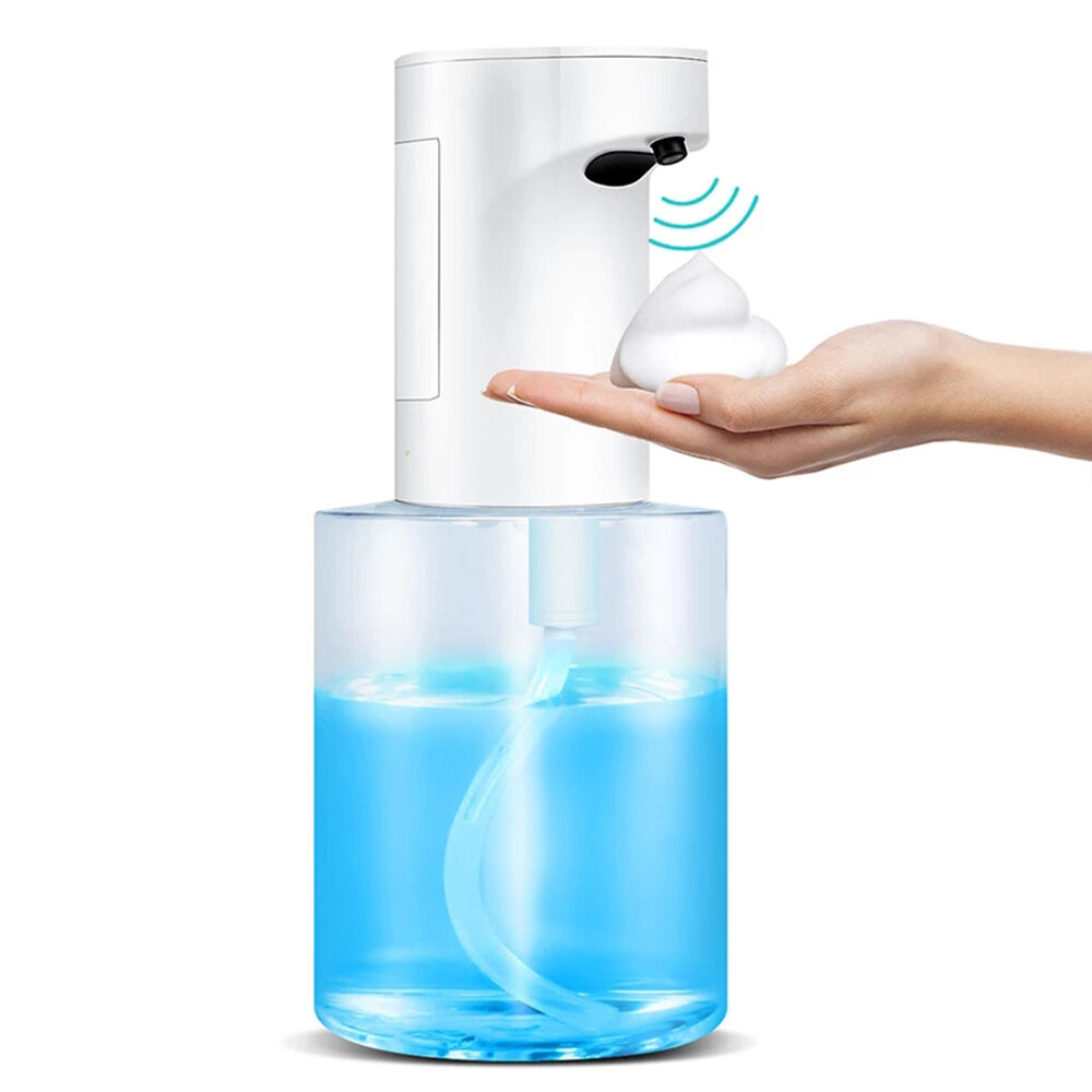 Automático Jabón Dispensador Touchless Foaming Hand Jabón Dispensador Sensitive Handfree Jabón Dispensador para Home Res
