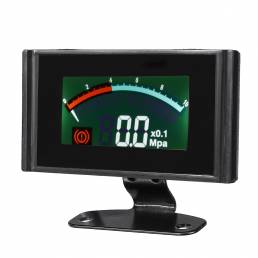 Coche LCD digital 0 ~ 1.0mpa medidor de presión de aire medidor barómetro 12V24V para camión / SUV
