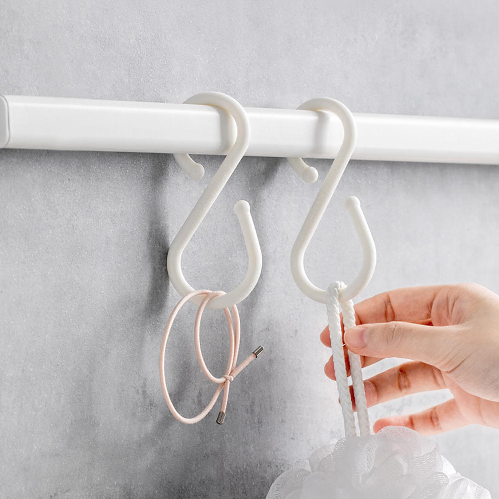 La ropa blanca de U 10Pcs S forma los ganchos dobles Percha para Cuarto de baño dormitorios de cocina de Xiaomi Youpin