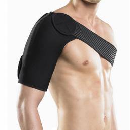 BIKIGHT Almohadilla de protección para el hombro Brace Rotator Neoprene Compression Cuff Injury Sports