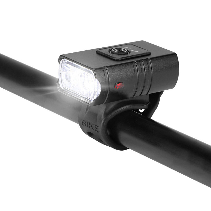 Luz de bicicleta XANES® 2xT6 6 modos USB recargable Impermeable Luz de bicicleta delantera súper brillante Luz de bicicl