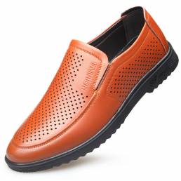 Hombre Piel Genuina Zapatos deportivos transpirables antideslizantes para el ocio
