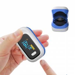 BOXYM YK-80X Mini OLED Oxímetro de pulso con pinza de dedo para el hogar Saturación de oxígeno en sangre saludable Monit