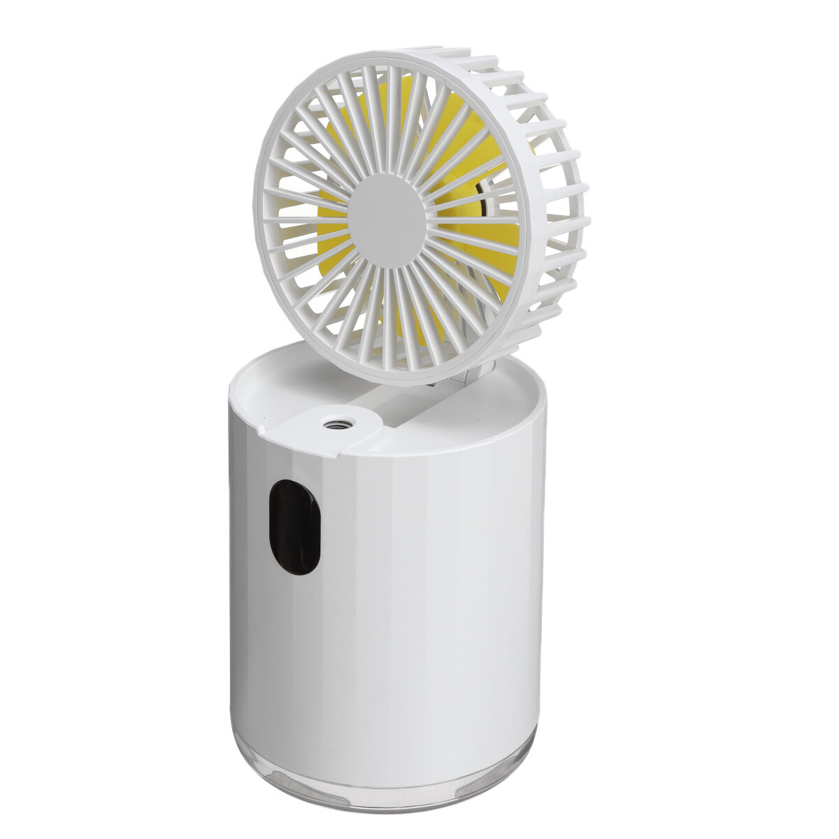 Mini ventilador de humidificación Ventilador de agua en aerosol de carga USB Mini ventilador humidificador portátil para
