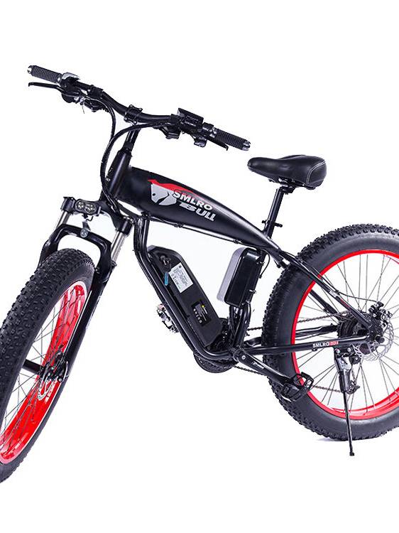 SMLRO S10 48V 17.5Ah 750W 26in neumático gordo ciclomotor eléctrico bicicleta 35 km / h bicicleta eléctrica de alta velo