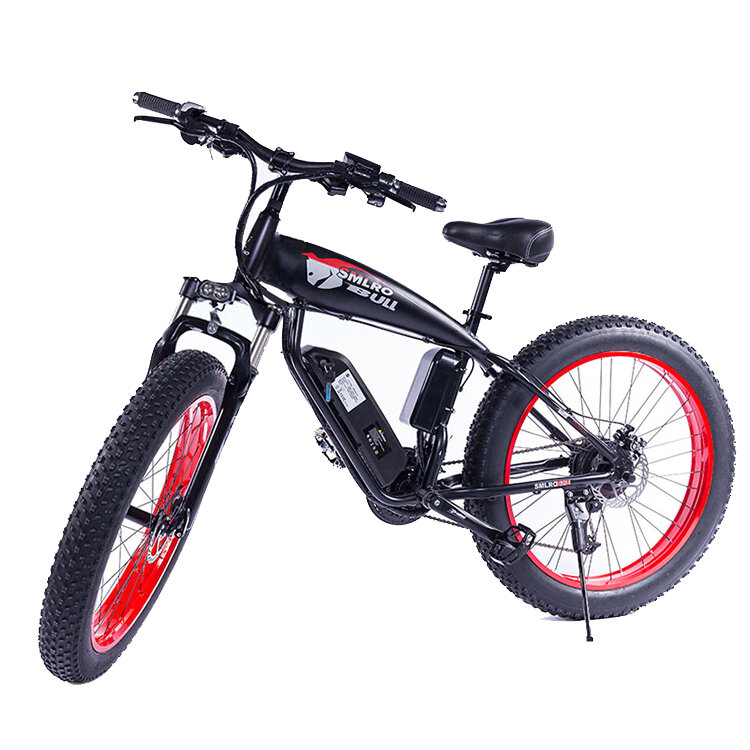 SMLRO S10 48V 17.5Ah 750W 26in neumático gordo ciclomotor eléctrico bicicleta 35 km / h bicicleta eléctrica de alta velo
