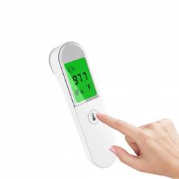 Frente sin contacto infrarrojo digital Termómetro Portátil Termómetro Superficie corporal Láser Temperatura de fiebre Mo