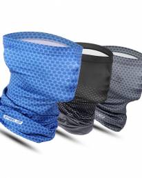 WHEEL UP Bufanda de seda de hielo Protector solar sin costuras a prueba de viento Toalla Montar Mascara Pañuelo al aire
