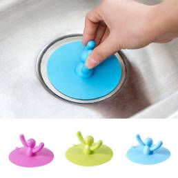 Baño de cocina multifuncional Cuarto de baño Ducha Impermeable Silicona Drenajes de agua herramientas