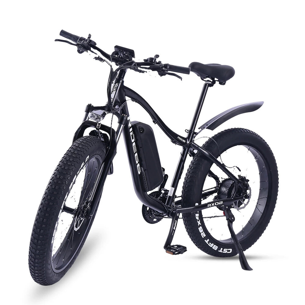 RX02 LG Batería 48V 16Ah 500W 26 * 4.0in Bicicleta eléctrica plegable 50 km / h Velocidad máxima 110 km Bicicleta eléctr