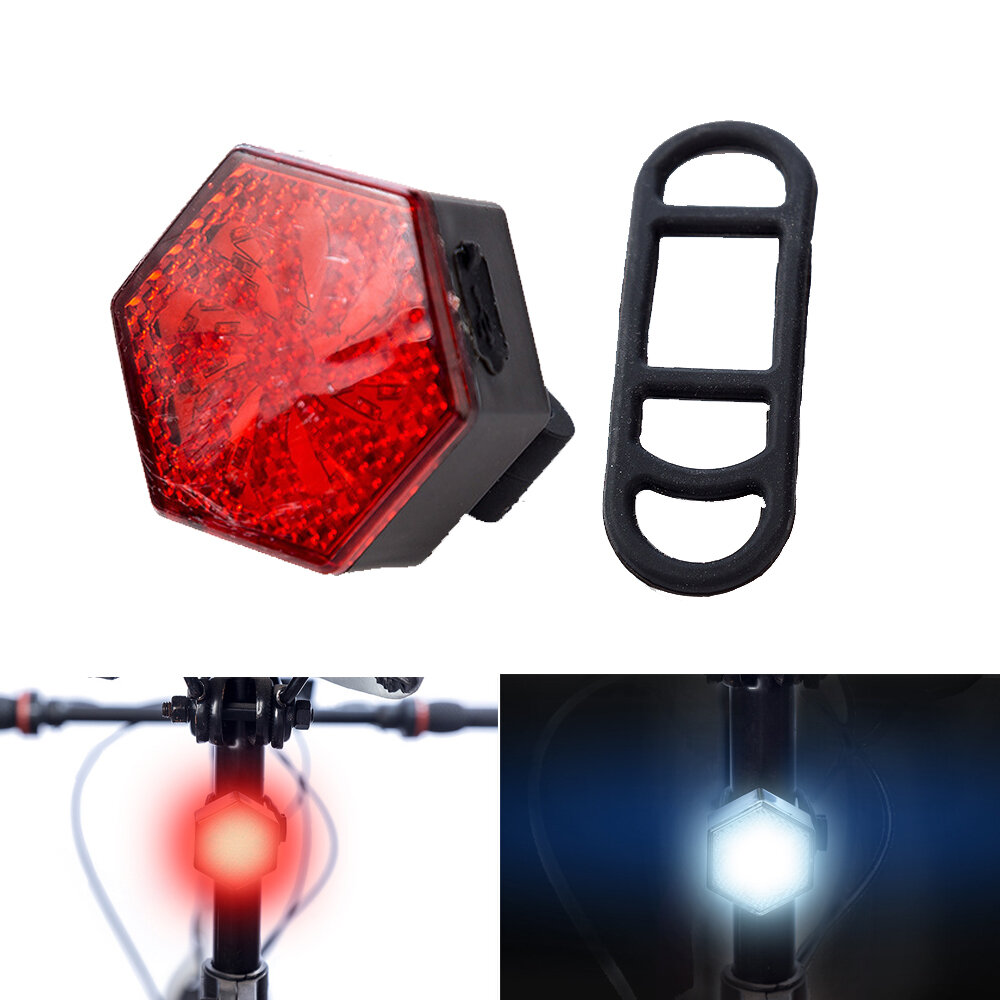 BIKIGHT USB recargable Bike Tail Light Impermeable Ultra Bright LED Luces de bicicleta para MTB Road Bike