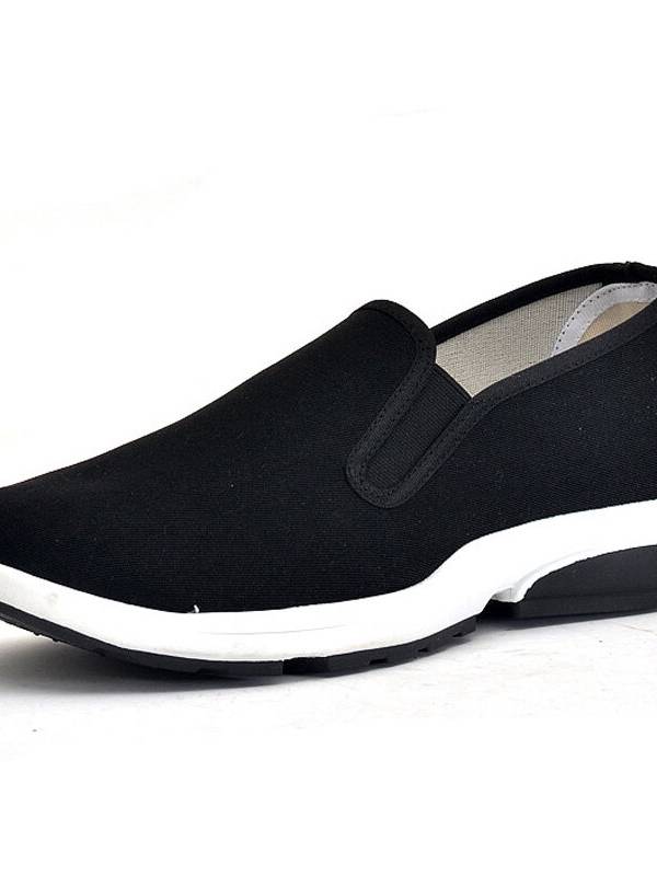 Hombres Old Peking Antideslizantes Soft Sole Casual Slip On Cloth Zapatos