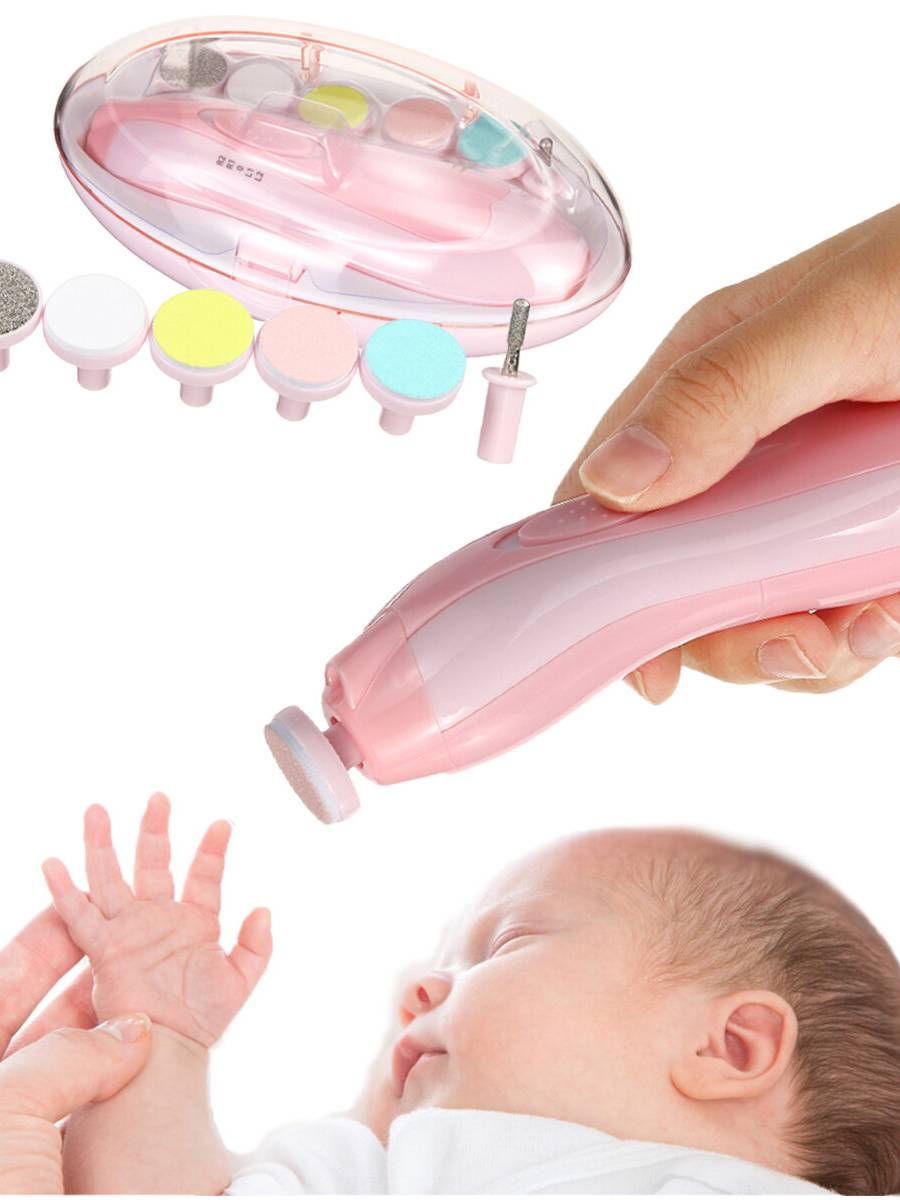 Cortadora eléctrica para bebés Uña Cortadora infantil para bebés Uña Cuidado para la cortadora de bebés Tijeras para man