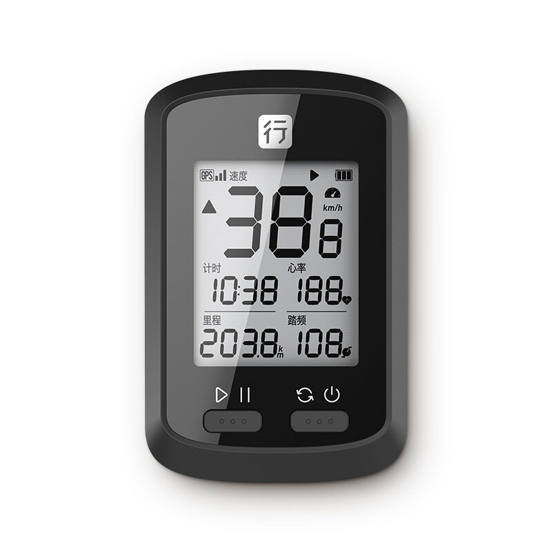 XOSS G GPS Ordenador inalámbrico para bicicleta IPX7 Impermeable 25 h Batería Barómetro integrado Cuentakilómetros veloc