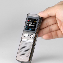 Mrobo M98 8G Mini Grabadora de voz con sonido de audio digital Reproductor de MP3 Dictáfono