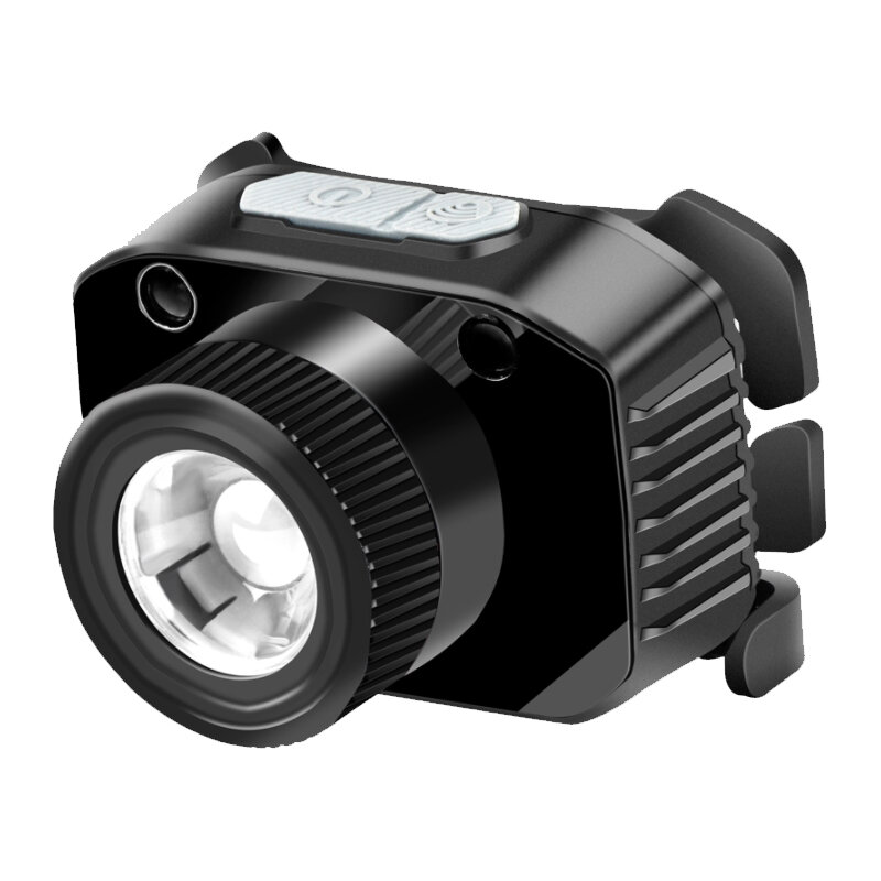 Warsun 1000LM Induction Zoomable HeadLamp Impermeable 3 modos USB recargable al aire libre cámping Senderismo Ciclismo p