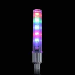 10Pcs XANES WL03 5 LED 7 modos 6 Baterías Bicicleta Colorful boquilla de luz de rueda luz de radios