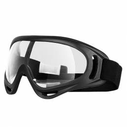 WEST BIKING Gafas de seguridad antiniebla a prueba de arena Gafas de protección de ciclismo transparentes totalmente mon