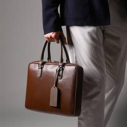 Ekphero Men Business Handbag Casual Multifunción Laptop Bolsa