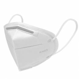 LEIHUO 5Pcs KN95 White Face Mascara Protector antiespumante a prueba de salpicaduras PM2.5 Desechable Mascara Equipo de