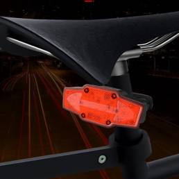 XANES 13LED 6Modes Inteligente Sensor Luz trasera incorporada Batería Impermeable Luz para bicicleta