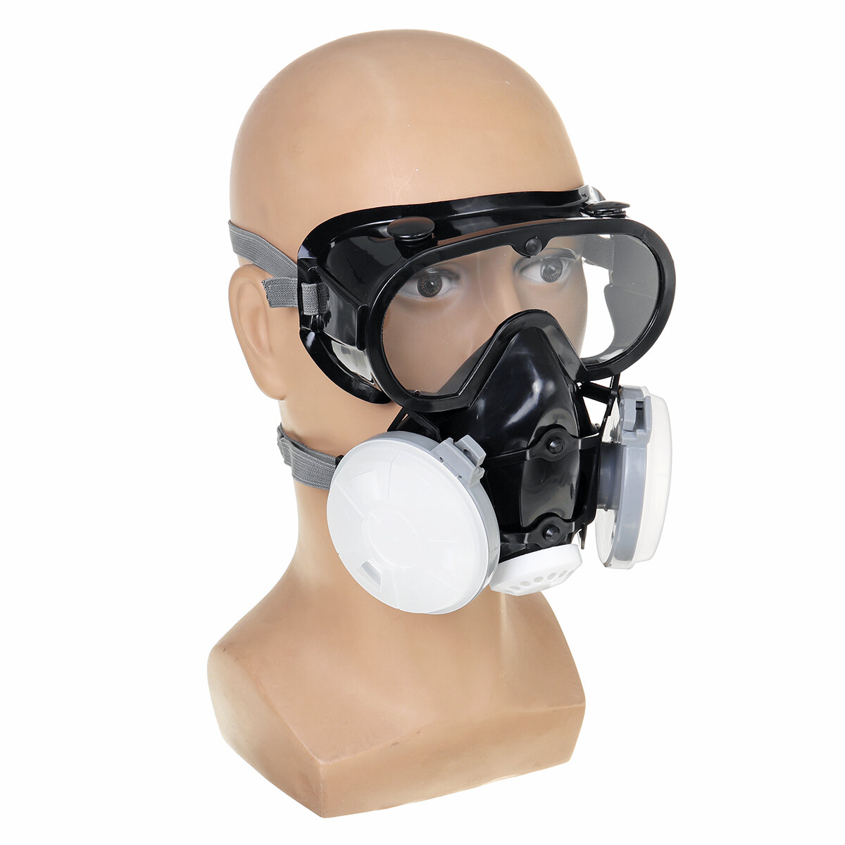 Filtros Cara reutilizable Mascara Anti Polvo transpirable Anti-niebla Cubierta de la cara Ciclismo Running al aire libre
