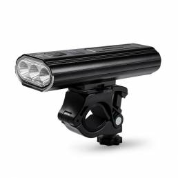 Luz de bicicleta WEST BIKING USB recargable LED 5200 mAh MTB bicicleta delantera Lámpara linterna ultraligera Impermeabl