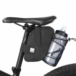 Bicicleta SAHOO 1.5L Bolsa Impermeable Sillín de bicicleta Bolsa Botella de agua de bolsillo Cola de bicicleta Bolsa al