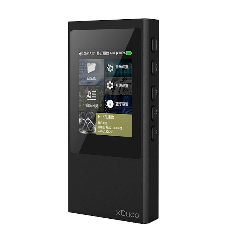 Xduoo X20 bluetooth 4.1 de alta fidelidad sin pérdidas DSD HIFI DAP reproductor de música MP3
