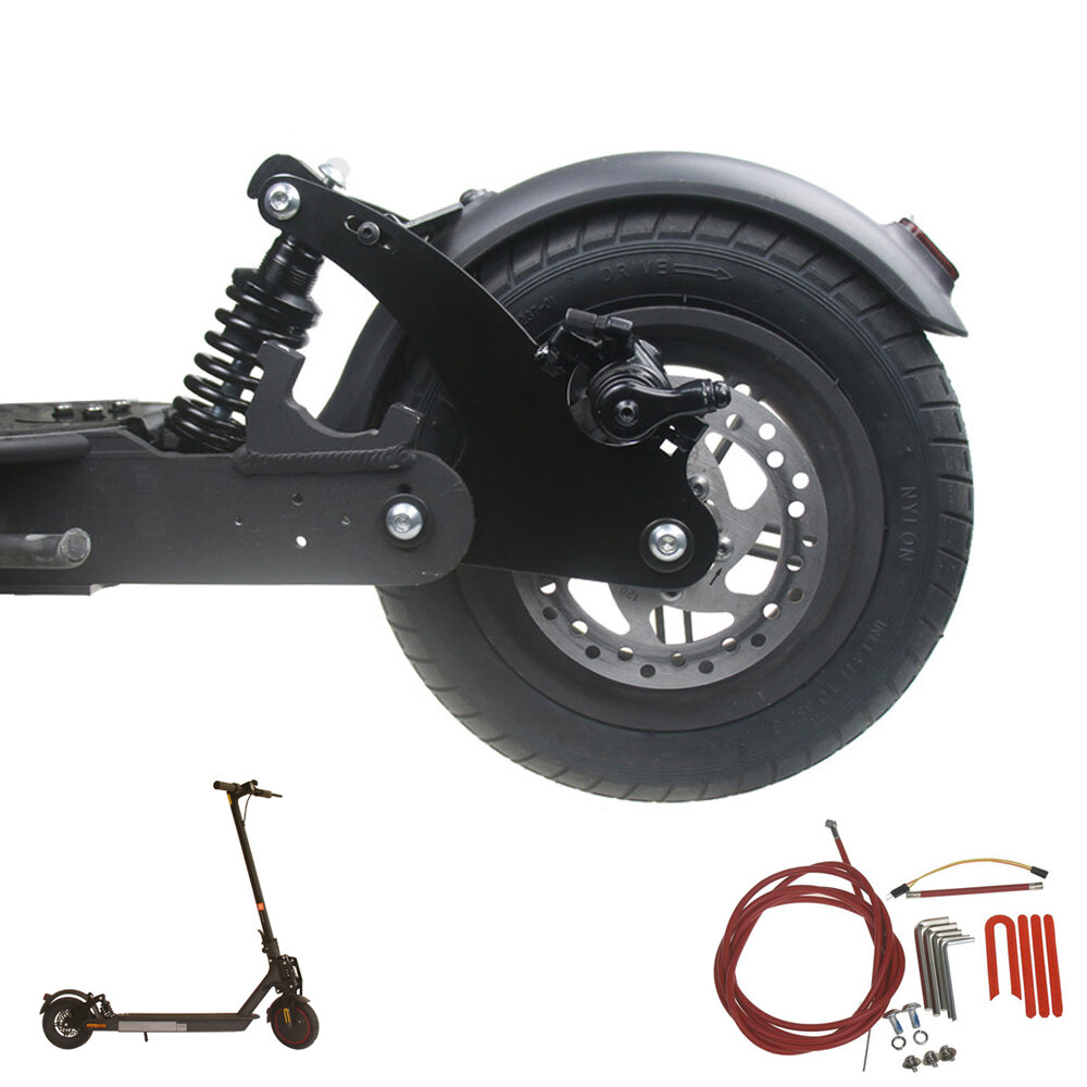 Kit de suspensión trasera de alta densidad con absorción de choque trasero para scooter eléctrico