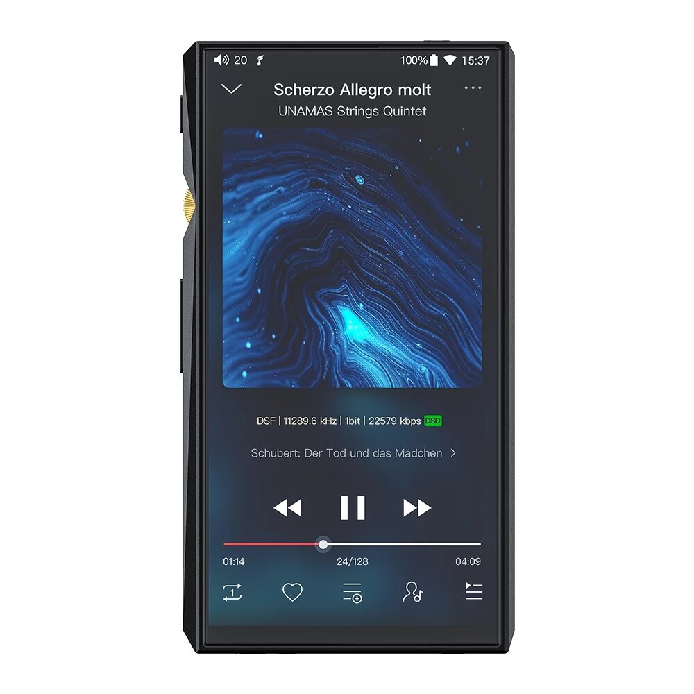 Fiio M11 Pro 64GB AK4497EQ LDAC Bluetooth Reproductor MP3 sin pérdidas Android 7.0 5G Wifi Reproductor de música DLAN co