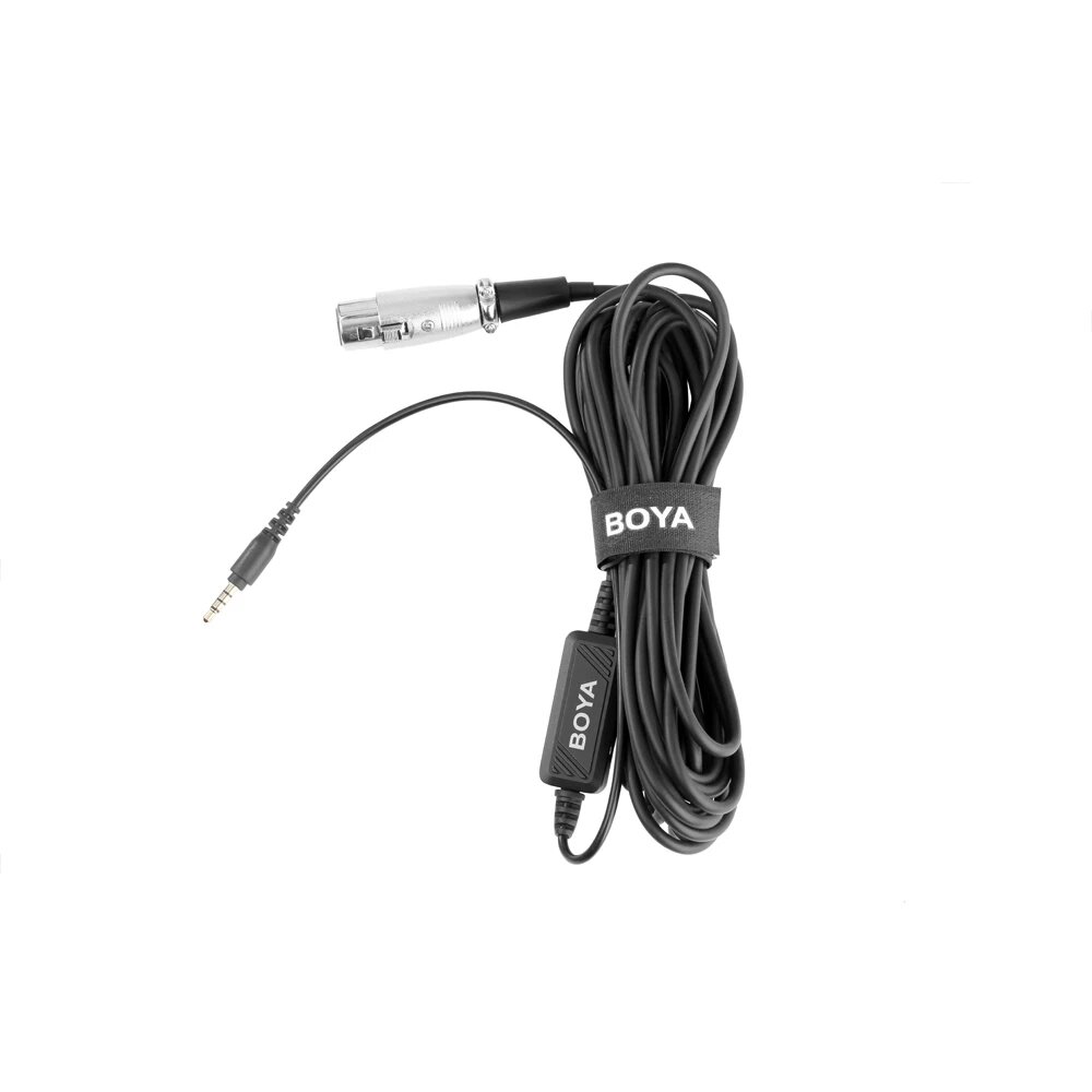 BOYA BY-BCA6 XLR a cable adaptador TRRS de 3