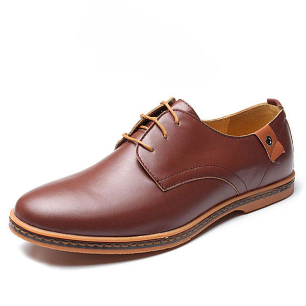 Zapatos Oxfords de Negocio de Gran Tamaño de EE.UU. 7.5-12 Casuales Suaves para Hombres