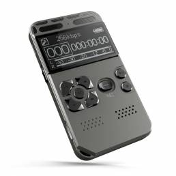 Bakeey 502 Grabadora de voz digital Dictáfono activado Sonido de audio Digital PCM profesional Reproductor de música MP3