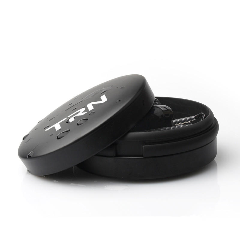 TRN Mini Impermeable Aleación de aluminio Auricular Almacenamiento Bolsa para auriculares