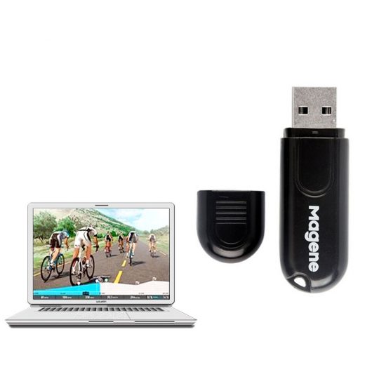 MAGENE ANT + Transmisor USB Receptor Computadora de bicicleta Plataforma de entrenamiento de ciclismo virtual bluetooth