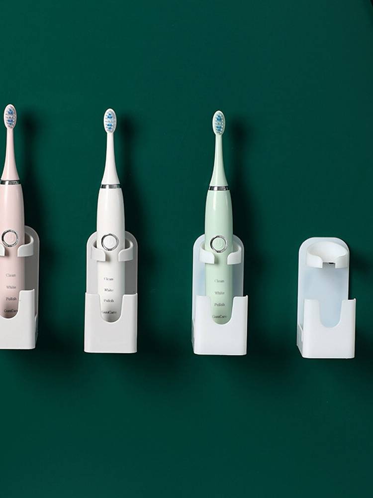 Soporte de cepillo de dientes eléctrico universal montado en la pared Diente de estante Cepillo Organizador Soporte de t