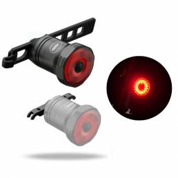 TWOOC 6 modos de carga USB inteligente Luz de freno de bicicleta Inalámbrica Impermeable Freno de ciclo Lámpara Ajuste M