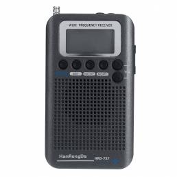 Full Bands Portable Digital AIR FM AM CB SW VHF Radio LCD Altavoz estéreo Mini Receptor