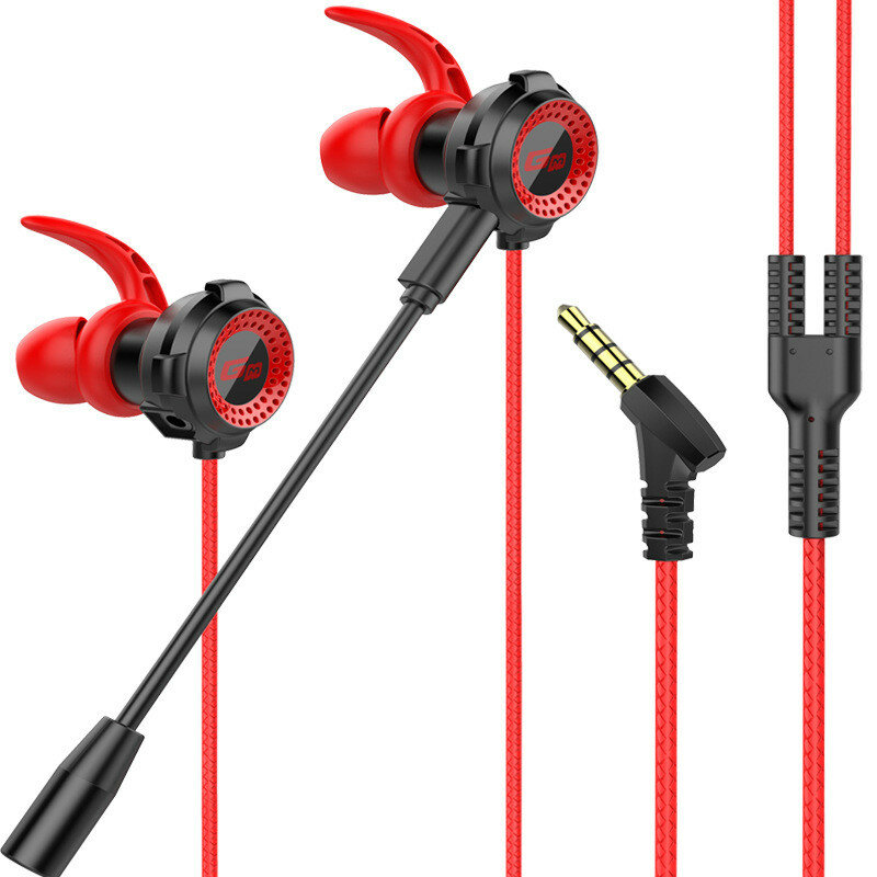 Bakeey G11 Control con cable en la oreja de 3.5 mm Auricular Auriculares para juegos con reducción de ruido para teléfon